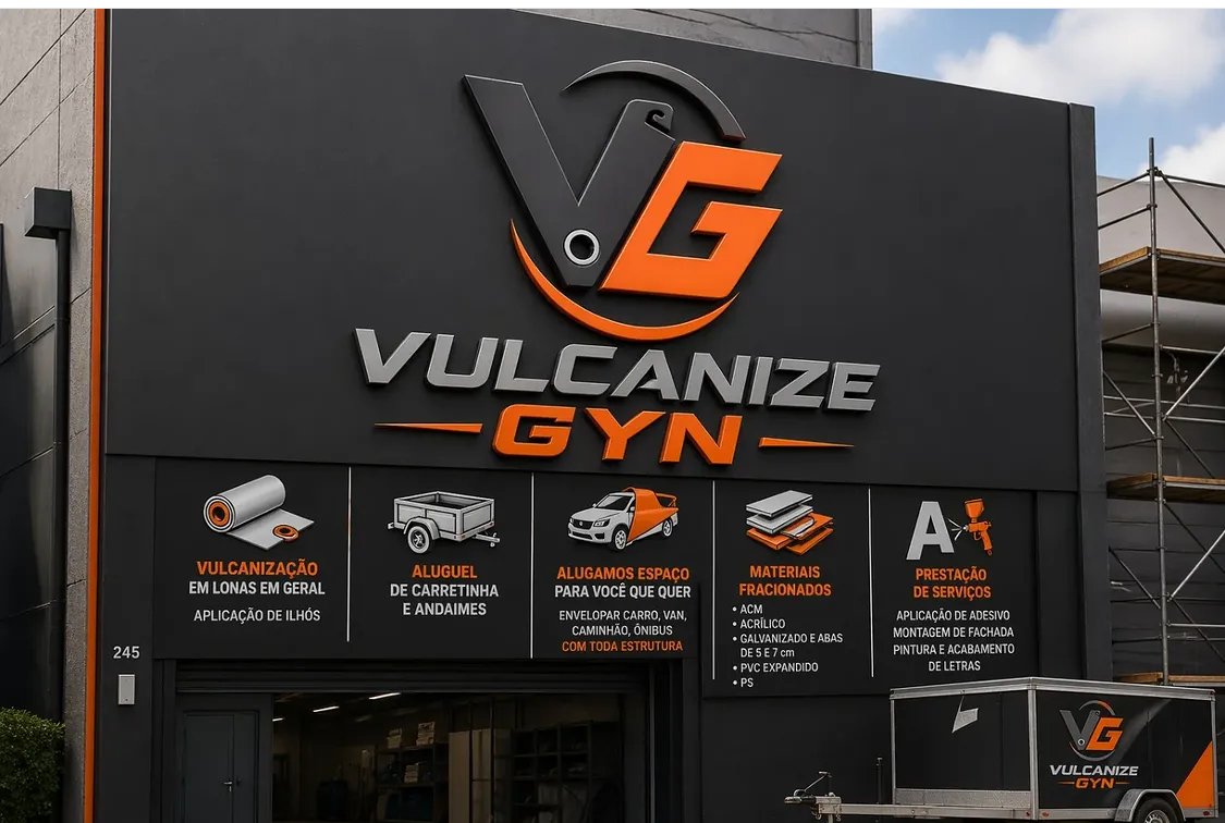 Fachada da Vulcanize Gyn